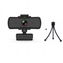 Веб-камера 2K USB Full HD (2560х1440) с автофокусом вебкамера с микрофоном для ПК компьютера UTM Webcam (SJ-PC06) + штатив-тренога Веб-камера 2K USB Full HD (2560х1440) с автофокусом вебкамера с микрофоном для ПК компьютера UTM Webcam (SJ-PC06) + штатив-тренога