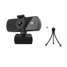 Веб-камера 2K Quad HD (2560х1440) с микрофоном USB вебкамера с автофокусом для ПК компьютера UTM Webcam (SJ-PC005) + штатив-тренога Веб-камера 2K Quad HD (2560х1440) с микрофоном USB вебкамера с автофокусом для ПК компьютера UTM Webcam (SJ-PC005) + штатив-тренога