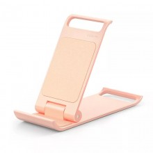 Портативная подставка для телефона складной держатель планшета KUULAA KL-O192 Pink Портативная подставка для телефона складной держатель планшета KUULAA KL-O192 Pink