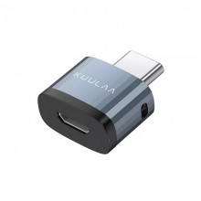 Адаптер OTG OTG Micro USB Female To Type-C Male переходник для смартфона планшета телефона KUULAA KL-HUB02-MT Black Адаптер OTG OTG Micro USB Female To Type-C Male переходник для смартфона планшета телефона KUULAA KL-HUB02-MT Black