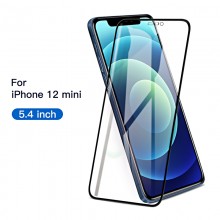 Защитное стекло 9D Full Cover на весь экран для Apple iPhone 12 mini KUULAA KL-O157 Защитное стекло 9D Full Cover на весь экран для Apple iPhone 12 mini KUULAA KL-O157