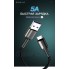 Кабель USB for Type-C (1m) QC 3.0 и 5A Super Quick Charge провод для быстрой зарядки KUULAA  (KL-X12) Gray