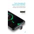 U-образный игровой кабель KUULAA Game 180° (1m) USB for Type-C провод быстрой зарядки  2.1 A Черный (KL-X11)