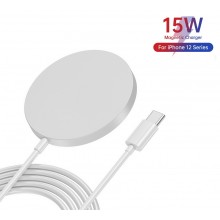 Беспроводная магнитная зарядка 15W QC 3.0 зарядное устройство с магнитом для телефонов и смартфонов KUULAA Magnetic Charger (KL-CD35) White Беспроводная магнитная зарядка 15W QC 3.0 зарядное устройство с магнитом для телефонов и смартфонов KUULAA Magnetic Charger (KL-CD35) White