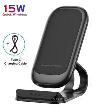 Беспроводное зарядное устройство 15W Fast Charger быстрая зарядка подставка держатель для телефонов смартфонов KUULAA Wireless Holder (KL-ZJ0) Black Беспроводное зарядное устройство 15W Fast Charger быстрая зарядка подставка держатель для телефонов смартфонов KUULAA Wireless Holder (KL-ZJ0) Black