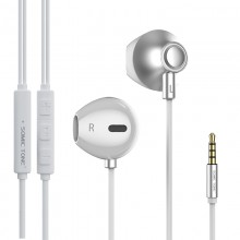 Проводные Наушники Вкладыши (1.2м) 3.5mm с Микрофоном Стерео Гарнитура Для Телефона Смартфона Ноутбука SomicTone D15 Серый Проводные Наушники Вкладыши (1.2м) 3.5mm с Микрофоном Стерео Гарнитура Для Телефона Смартфона Ноутбука SomicTone D15 Серый