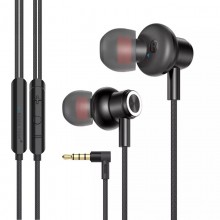 Вакуумные проводные наушники с микрофоном 3.5mm jack стерео Hi-Fi Bass гарнитура для телефона Somic TN40 Black Вакуумные проводные наушники с микрофоном 3.5mm jack стерео Hi-Fi Bass гарнитура для телефона Somic TN40 Black