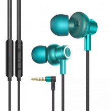 Вакуумные проводные наушники с микрофоном 3.5mm jack стерео Hi-Fi Bass гарнитура для телефона Somic TN40 Green Вакуумные проводные наушники с микрофоном 3.5mm jack стерео Hi-Fi Bass гарнитура для телефона Somic TN40 Green