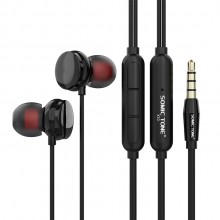 Проводные Наушники с Микрофоном (1.2м) Вакуумные 3.5mm jack Стерео Гарнитура Для Телефонов Смартфонов Ноутбука SomicTone X10 Black Проводные Наушники с Микрофоном (1.2м) Вакуумные 3.5mm jack Стерео Гарнитура Для Телефонов Смартфонов Ноутбука SomicTone X10 Black