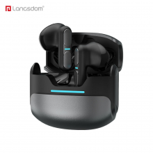 Беспроводные игровые наушники Bluetooth 5.3 с низкой задержкой TWS гарнитура для телефона Langsdom Theta TG11 Black Беспроводные игровые наушники Bluetooth 5.3 с низкой задержкой TWS гарнитура для телефона Langsdom Theta TG11 Black