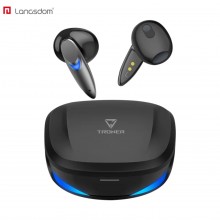 Беспроводные игровые наушники вкладыши Bluetooth 5.1 TWS гарнитура с низкой задержкой Langsdom TG73 Pro Black Беспроводные игровые наушники вкладыши Bluetooth 5.1 TWS гарнитура с низкой задержкой Langsdom TG73 Pro Black