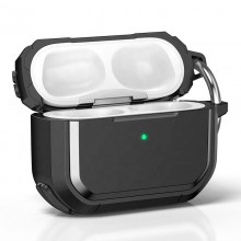 Защитный чехол для наушников противоударный кейс для Apple Airpods Pro 2-го поколения (Gen 2) New Bee NB-AC01 Black Защитный чехол для наушников противоударный кейс для Apple Airpods Pro 2-го поколения (Gen 2) New Bee NB-AC01 Black