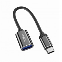 Переходник OTG для Смартфона Кабель синхронизации телефона Type-C на USB адаптер Yesido GS01 Переходник OTG для Смартфона Кабель синхронизации телефона Type-C на USB адаптер Yesido GS01