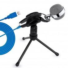 Конденсаторный микрофон (1.5м) USB проводной с шумоподавлением для компьютера ноутбука Soncm SF-922B USB + штатив Конденсаторный микрофон (1.5м) USB проводной с шумоподавлением для компьютера ноутбука Soncm SF-922B USB + штатив