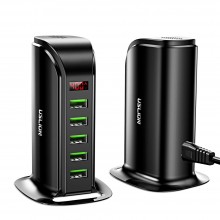 Сетевое зарядное устройство для телефона 5xUSB зарядка смартфона USLION US0076 Black Сетевое зарядное устройство для телефона 5xUSB зарядка смартфона USLION US0076 Black
